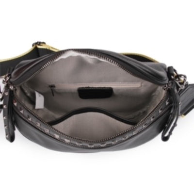 obsessed bag - black stud Handbags Hi Ho + Co. 