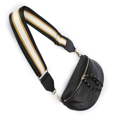 obsessed bag - black/gold Handbags Hi Ho + Co. 