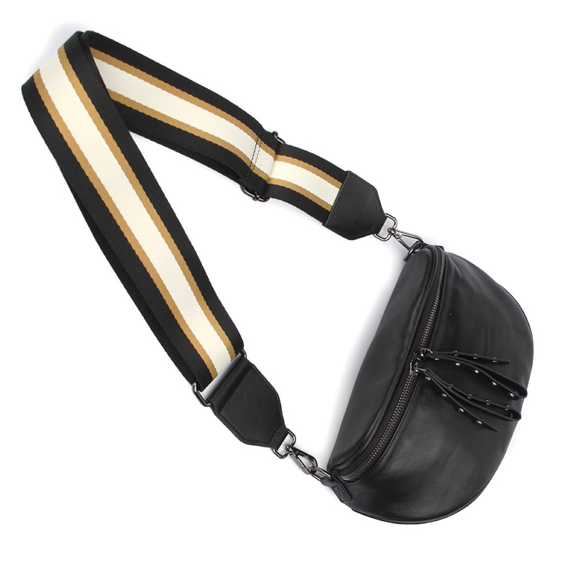 obsessed bag - black/gunmetal Handbags Hi Ho + Co. 