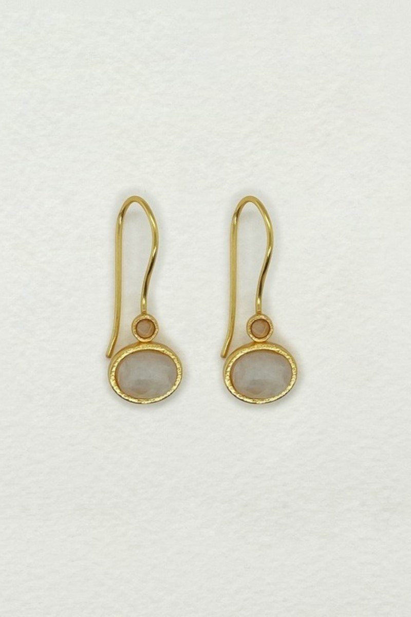 portia earring - gold jewellery zafino 
